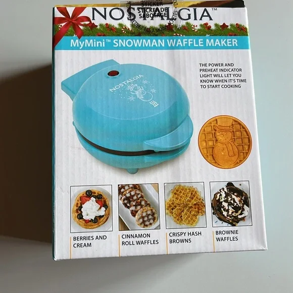 waffle maker MyMini Snowman - Picture 3 of 6